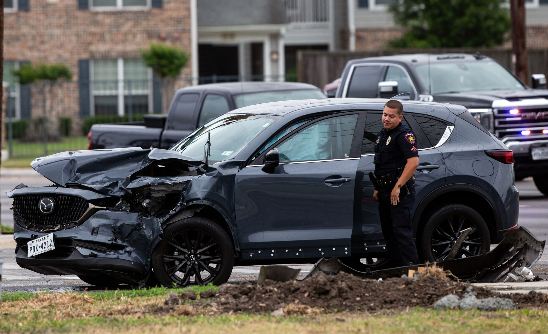 2-vehicle crash